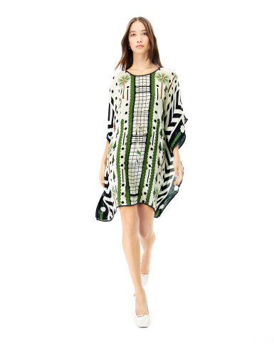 Macha Palm short kaftan