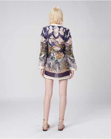 Chateau Cheetah Short Tunic
