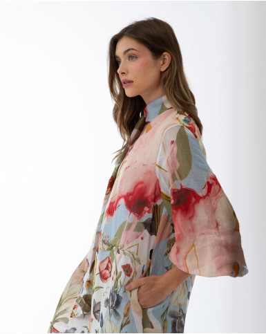 Floral Sonata Short Dress