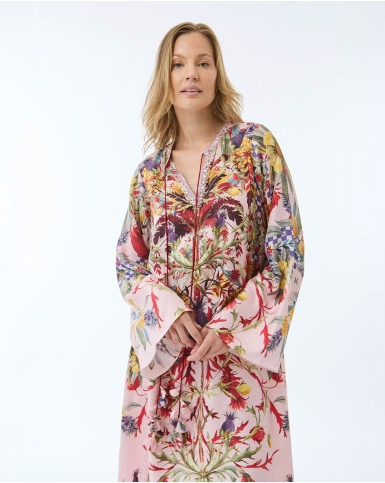 Garnet Blossom Kaftan