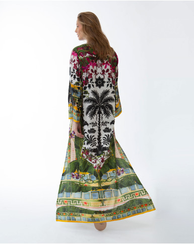 Orchid Echo Kaftan