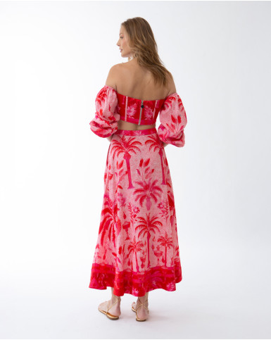 Palm Serenade Co-ord Set