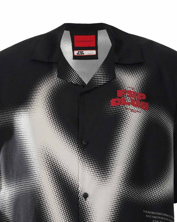 FSP Club black based, house monogram highlighted shirt