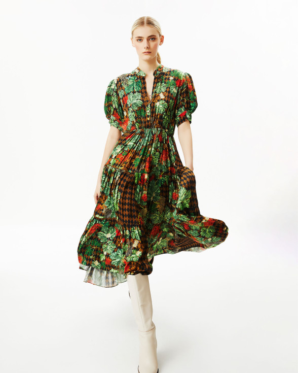 Tropical Long Dress
