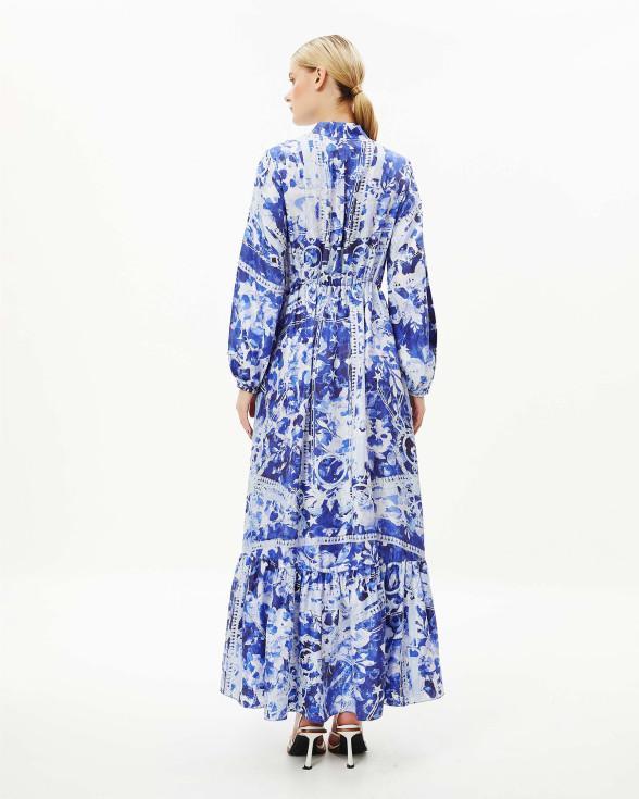 Aqua Lush Maxi Dress