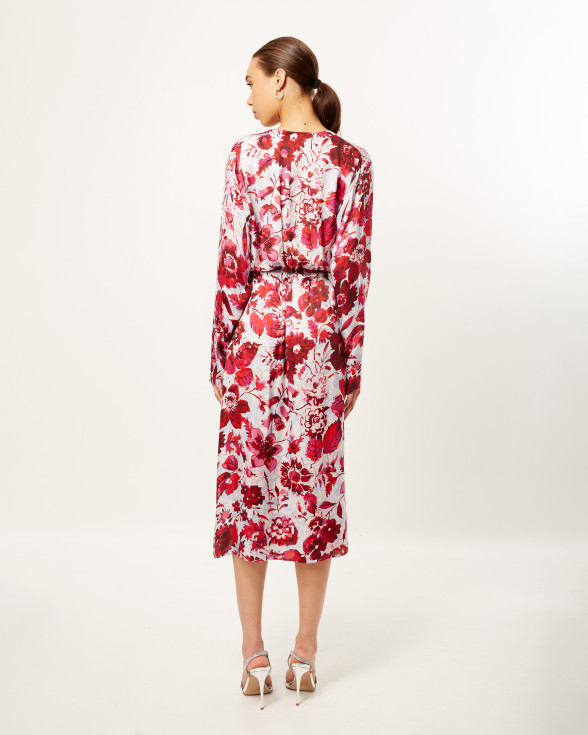 Efflroscence blossom Midi dress