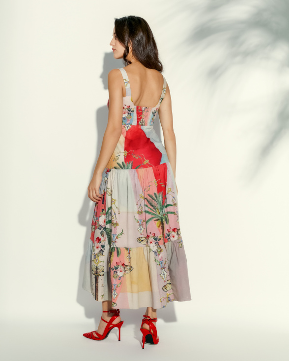 Tropical Mirage Maxi dress