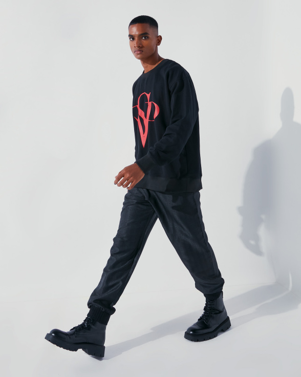 FSP crimson logo-print sweatshirt