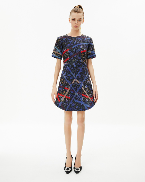 Poppy Blue Dress