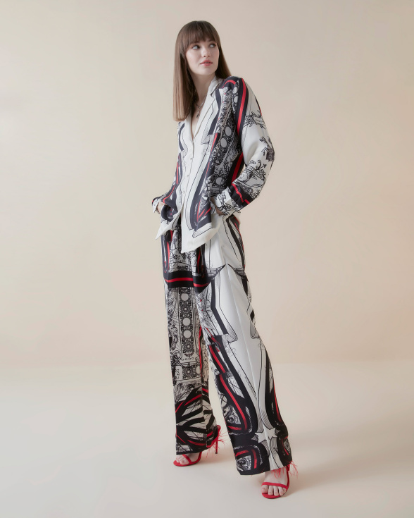 Crimson Nouveau co-ord set