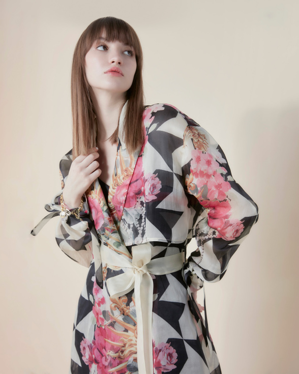 Inflorescence Trench coat
