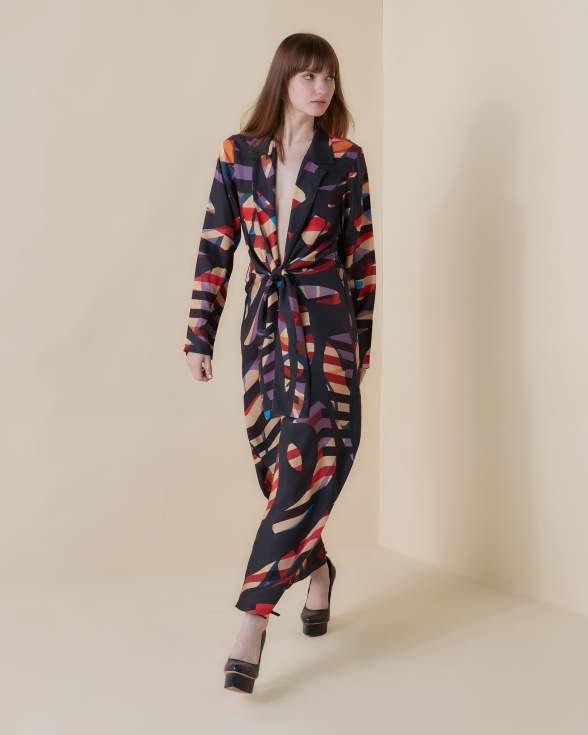Psychedelic Knot dress