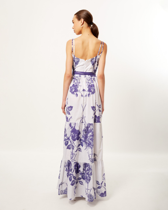 Tuscany Dream Cut-Out Long dress