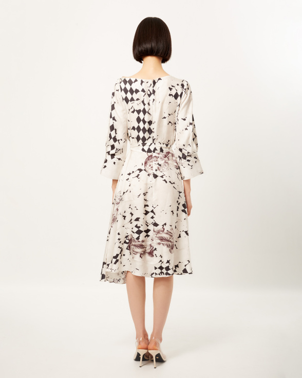 Vatican Fresco Midi Dress