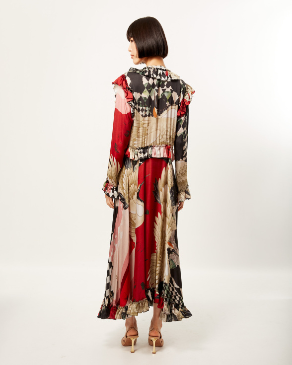 Spatial Ibis Long Dress