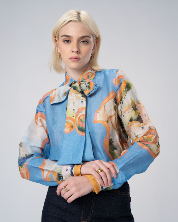 Azure Allure Shirt