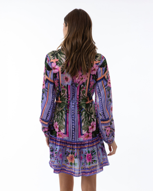 Mauve Magic Short Dress