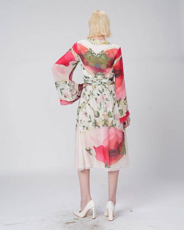 Secret Garden Midi Dress