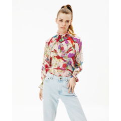 Abstract Flora Blouse