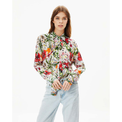Star-Studded Floral Shirt