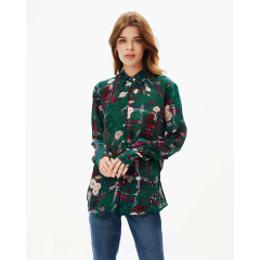 Gingham Floral Shirt