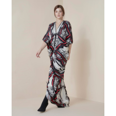 Crimson Nouveau pull up dress