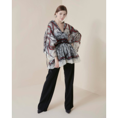 Crimson Nouveau top