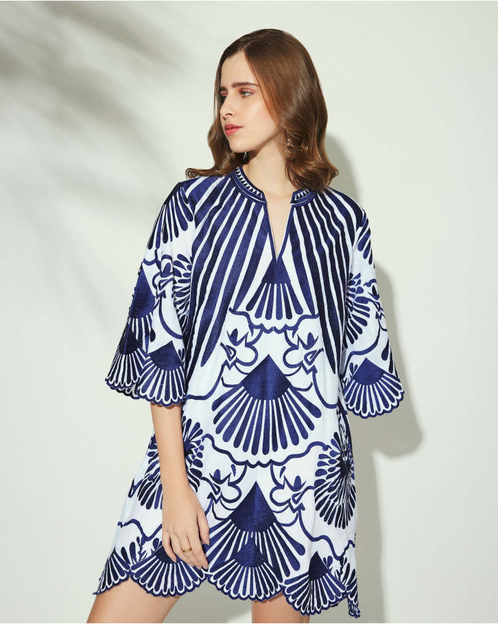 Indigo Lea Tent Dress