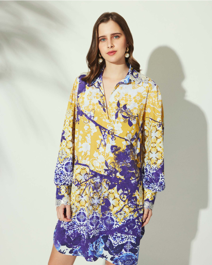 Dahlia Reverie shirt dress