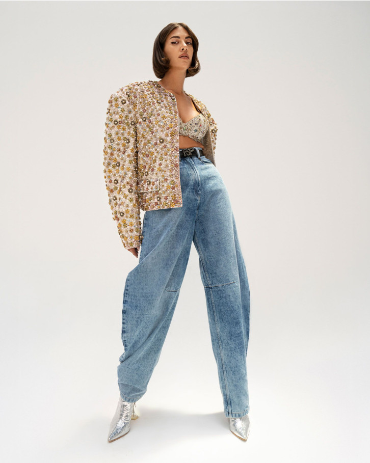 Light blue jeans