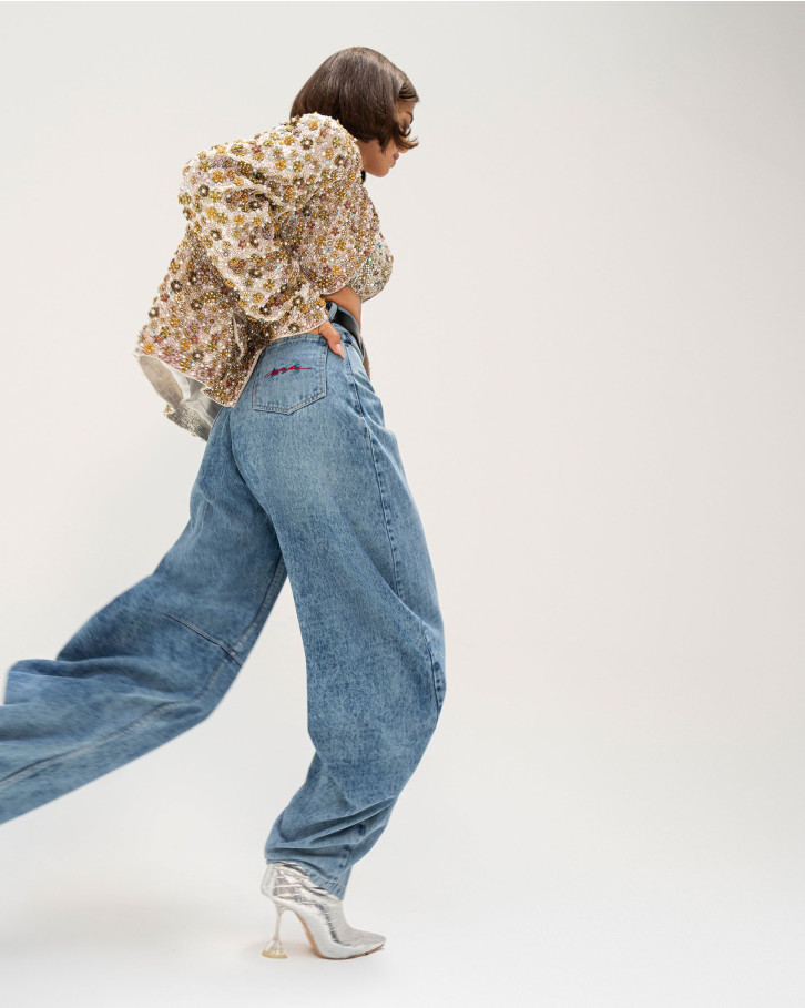 Light blue jeans