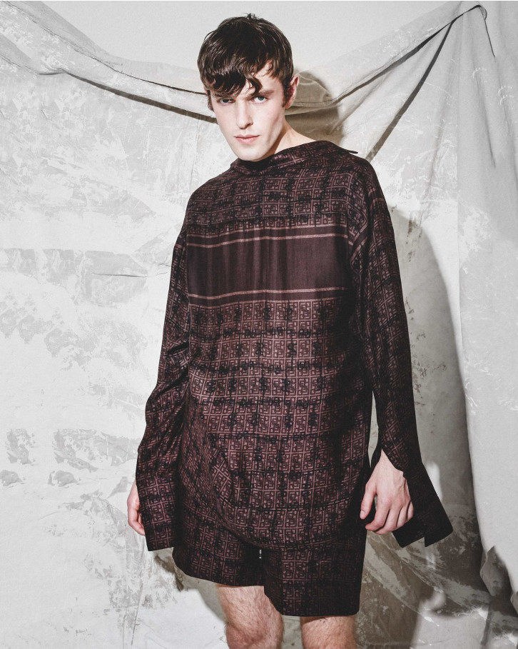 FSP monogrammed playsuit