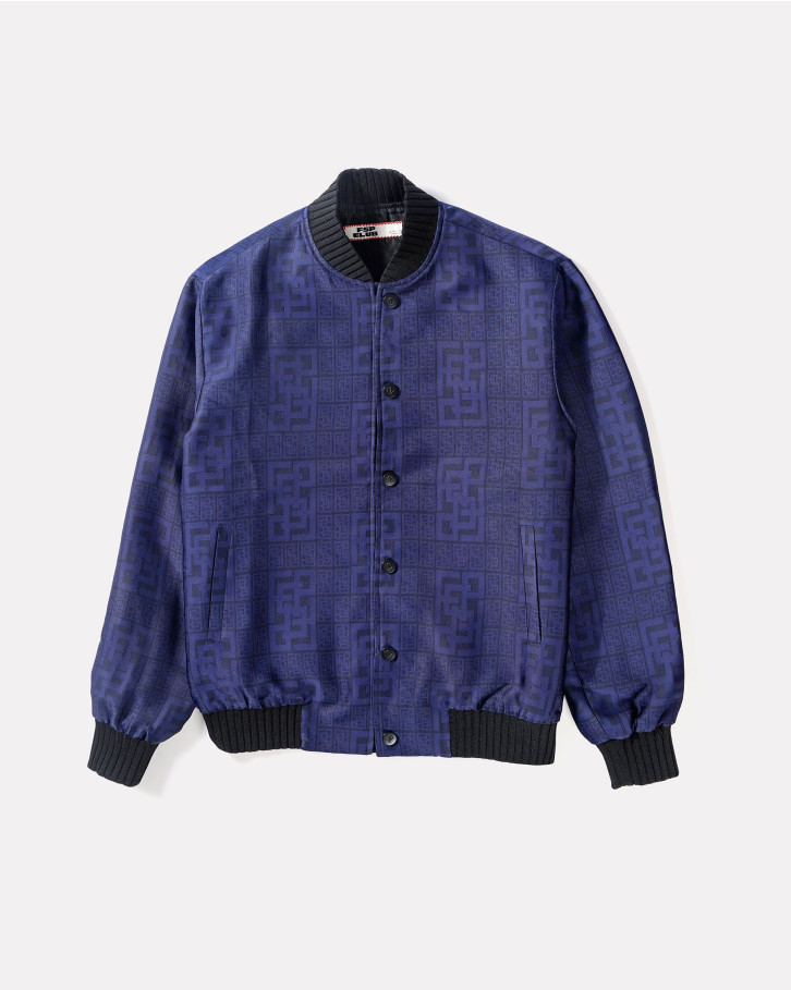 The deep blue FSP monogram bomber jacket