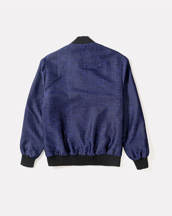 The deep blue FSP monogram bomber jacket