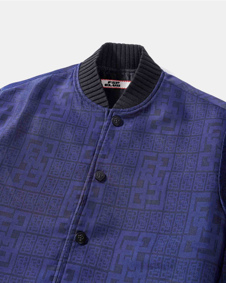 The deep blue FSP monogram bomber jacket