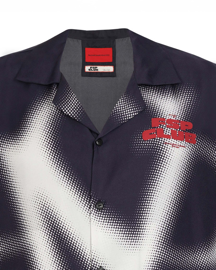 FSP Club navy-blue based, house monogram highlighted shirt