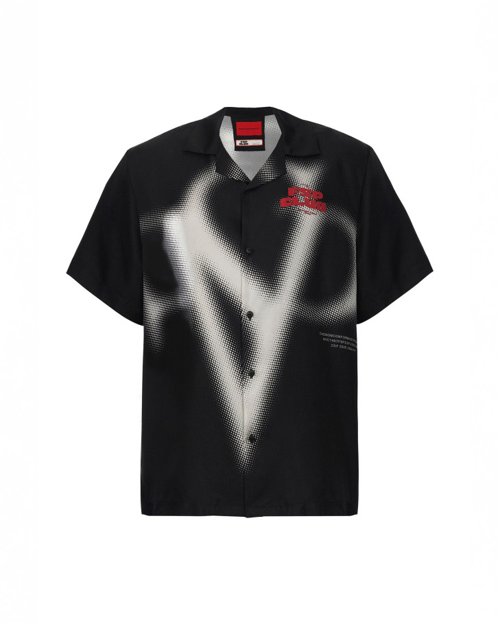 FSP Club black based, house monogram highlighted shirt