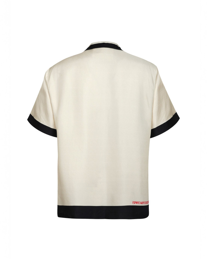 Ivory-based, black-bordered 'FSP Club' shirt