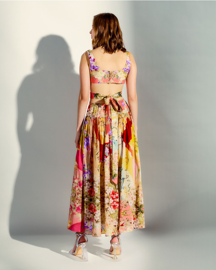 Springtime Whispers long dress