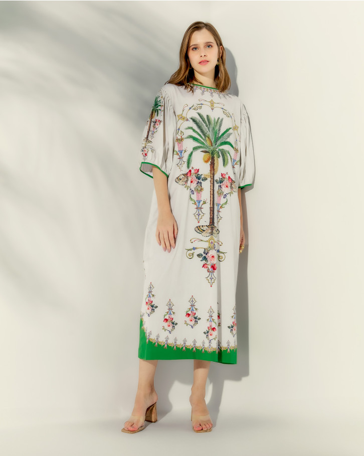 Ethereal Oasis relaxed midi dress