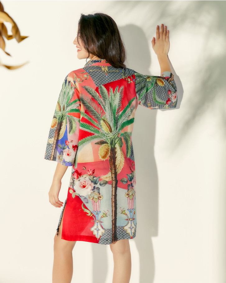 Tropical Mirage short dress