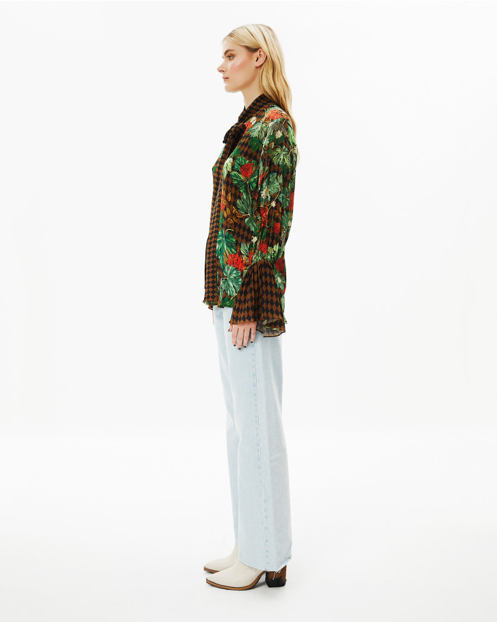 Tropical multicolor Blouse