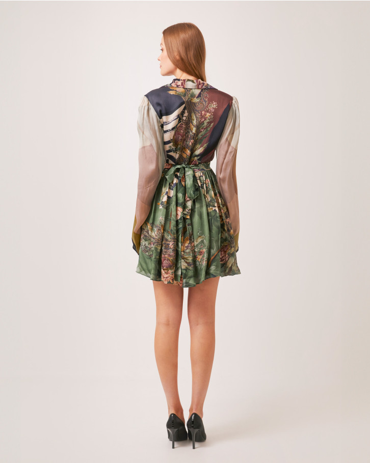 Earthy Meadows short dress