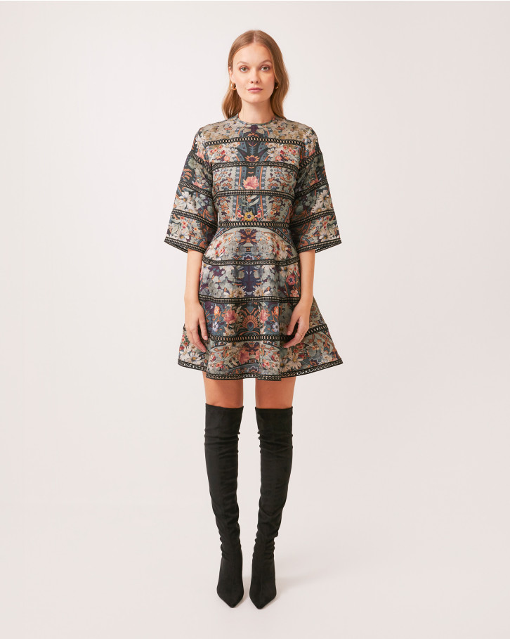 Bohemian Meadow short dress