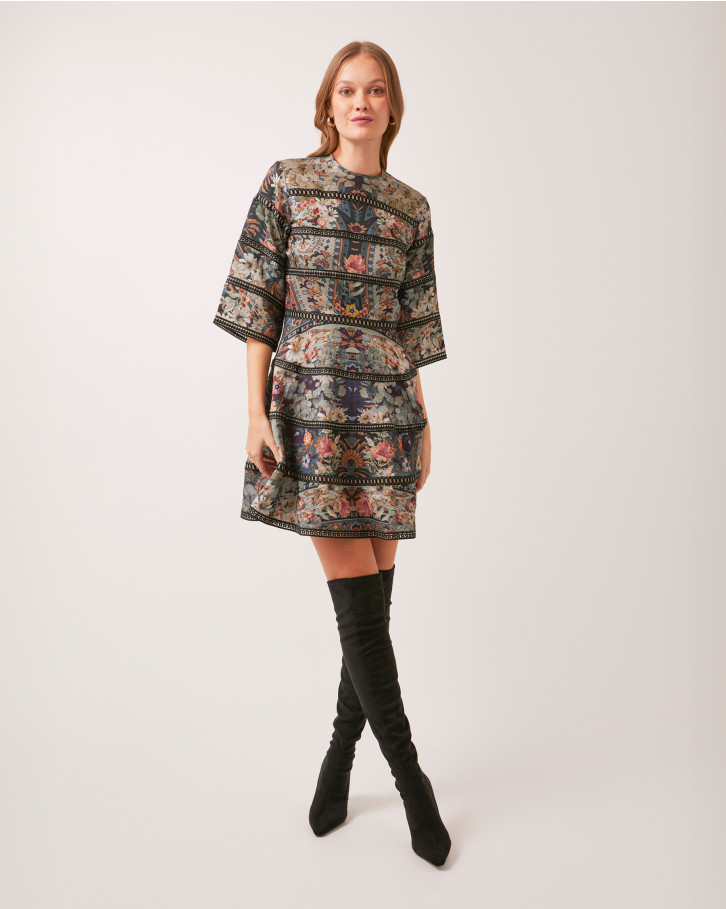 Bohemian Meadow short dress