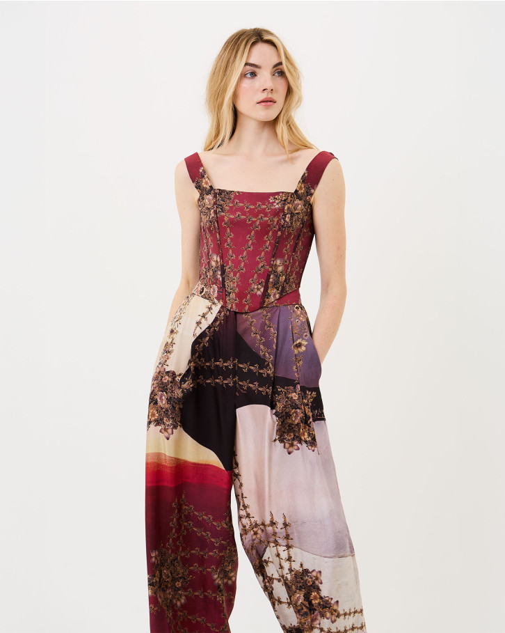 Mystic Plum Corset Top