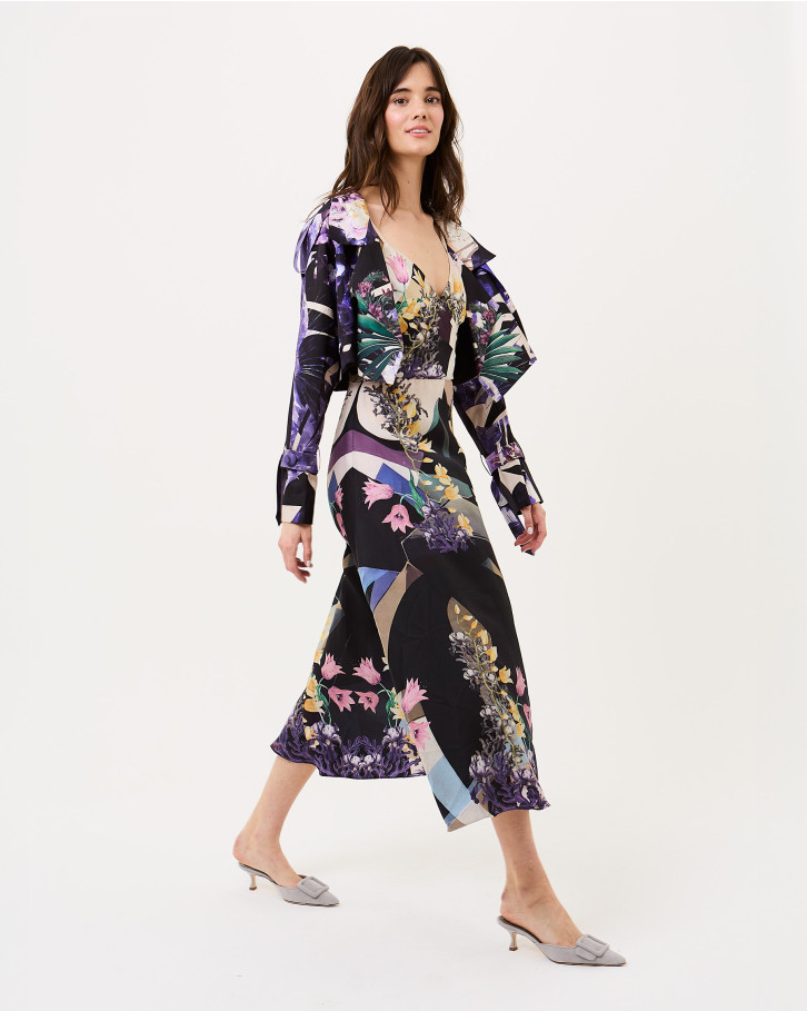 Baritone Blue Slip Dress