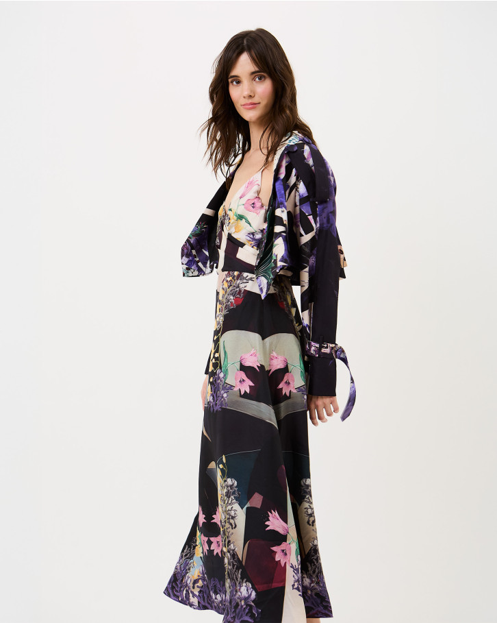 Baritone Blue Slip Dress