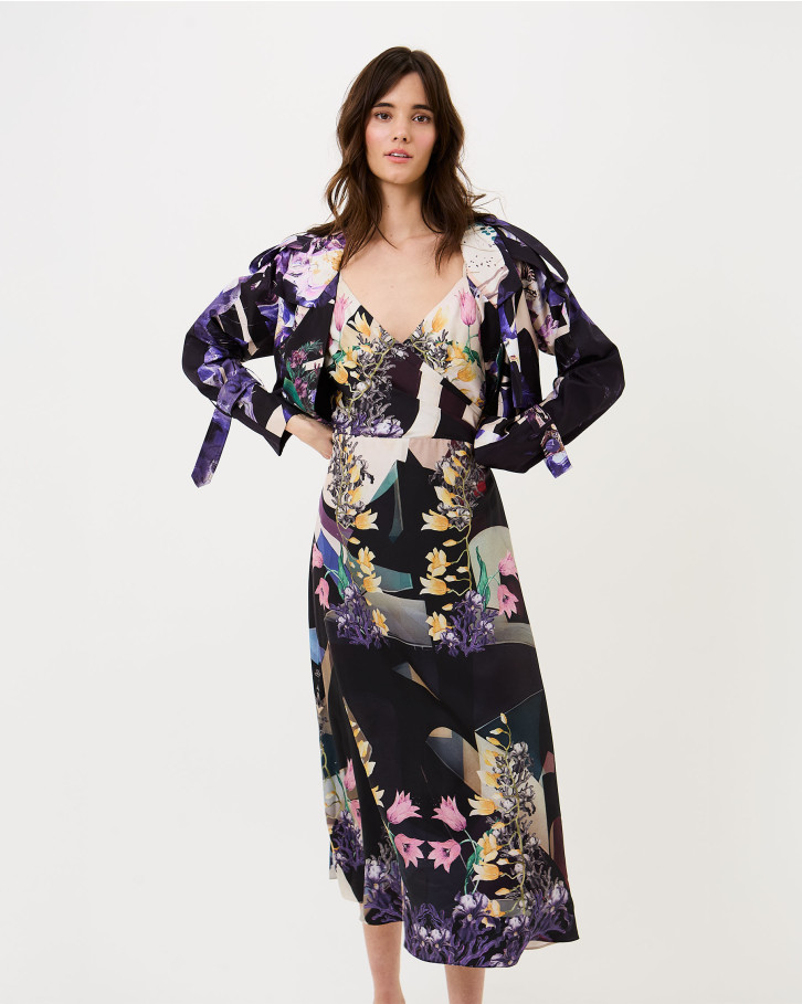 Baritone Blue Slip Dress