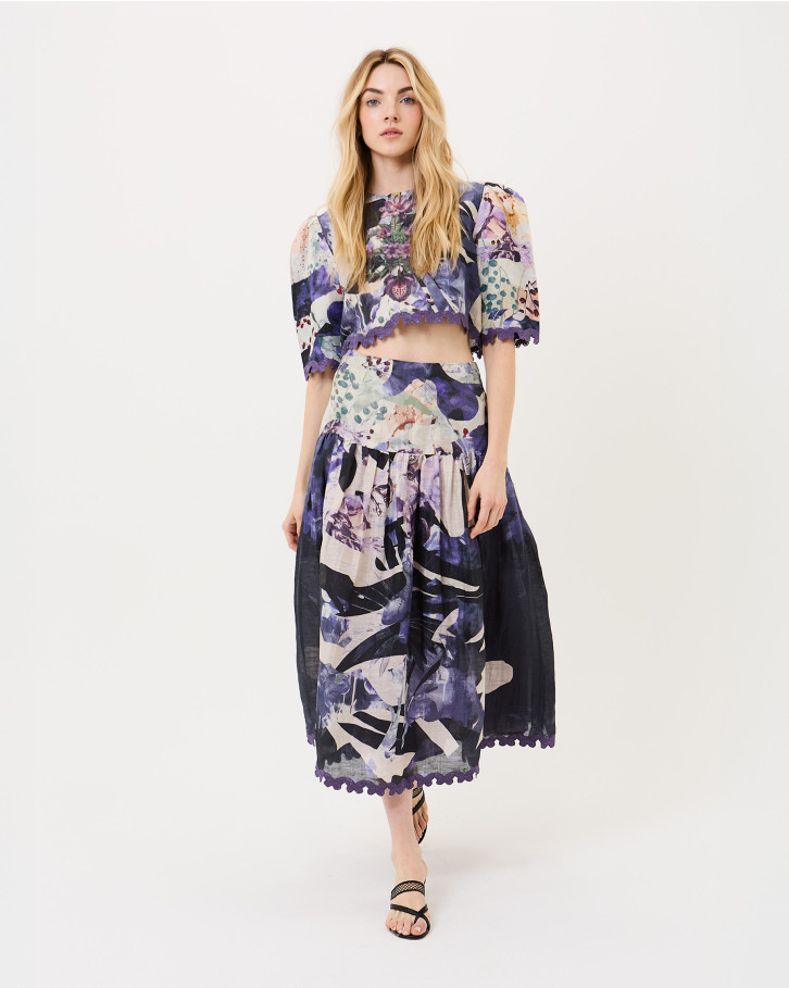 Garden of Wisteria Skirt